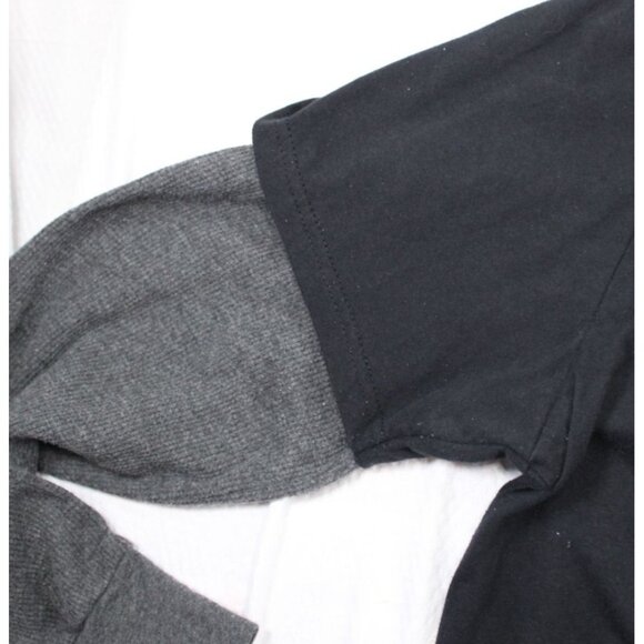 Star Wars Darth Vader Mens Long Sleeve Graphic T-Shirt 2X Raglan Style Black & G - Picture 3 of 6